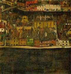 Die Kleine Stadt (II), 1912-1913 | Obraz na stenu