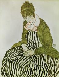 Edith Schiele Seated, 1915 | Obraz na stenu