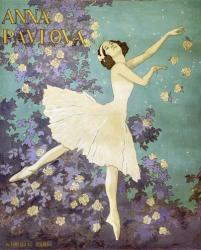 Design for a Poster of Anna Pavlova Gouache | Obraz na stenu