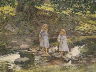 Stepping Stones, 1893 | Obraz na stenu