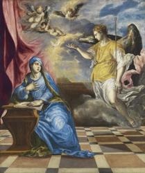 The Annunciation c. 1576 | Obraz na stenu