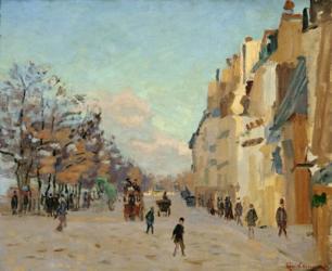 Quai De La Gare, Snow, 1880 | Obraz na stenu