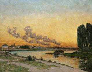 Sunset At Ivry, 1874 | Obraz na stenu