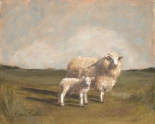 Sheep in the Pasture II | Obraz na stenu