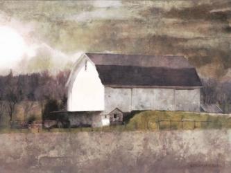 Rustic White Barn Scene I | Obraz na stenu