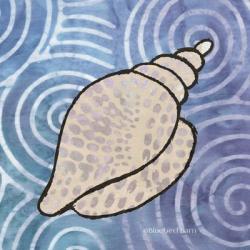 Whimsy Coastal Conch Shell | Obraz na stenu