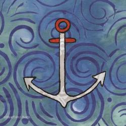 Whimsy Coastal Anchor | Obraz na stenu