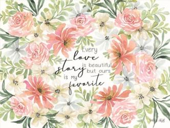 Floral Love Story | Obraz na stenu