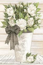 White Peonies | Obraz na stenu