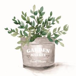 Garden Market Bucket | Obraz na stenu