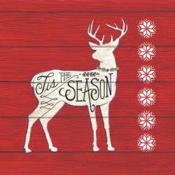 Tis the Season Deer | Obraz na stenu