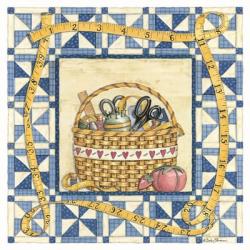 Quilt Basket | Obraz na stenu