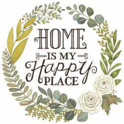 Home Is My Happy Place | Obraz na stenu