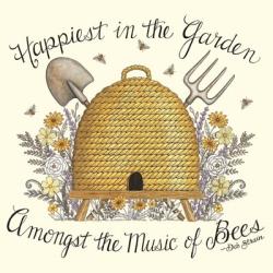 Happiest in the Garden | Obraz na stenu