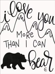 More Than I can Bear | Obraz na stenu