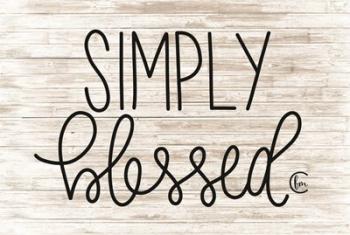 Simply Blessed | Obraz na stenu