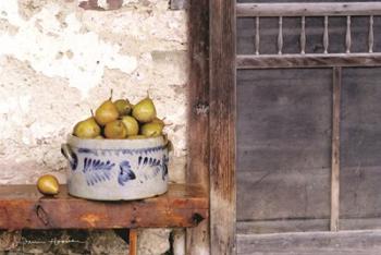 Bushel and a Peck Crock of Pears | Obraz na stenu