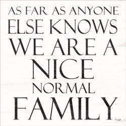 Nice Normal Family | Obraz na stenu