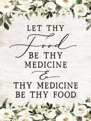 Let Thy Food by Thy Medicine | Obraz na stenu