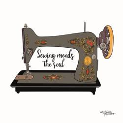 Sewing Mends the Soul | Obraz na stenu