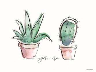 You and Me Cactus | Obraz na stenu
