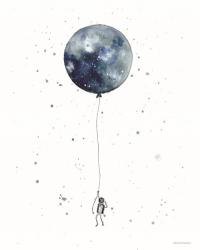 Moon Balloon | Obraz na stenu