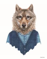 Wolf in Waistcoat | Obraz na stenu