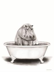 Hippo in Tub | Obraz na stenu