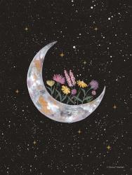 Flowers on Crescent Moon | Obraz na stenu