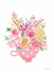 Pretty in Pink Tea Cup | Obraz na stenu