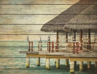 Vintage Beach Hut | Obraz na stenu