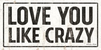 Love You Like Crazy | Obraz na stenu