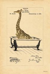 Giraffe in Tub | Obraz na stenu