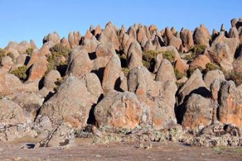 Rafu Lava Flow rock formations, Sanetti Plateau, Bale Mountains, Ethiopia | Obraz na stenu