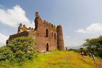Guzara Castle between Gonder and Lake Tana, Ethiopia | Obraz na stenu