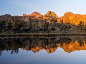 Lake, Mount Kenya National Park, Kenya | Obraz na stenu