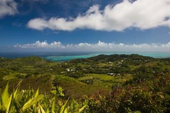 Mauritius, Mt Lubin, View from Mt Limon | Obraz na stenu