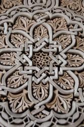 Morocco, Mahakma Law Courts, Islamic patterns | Obraz na stenu