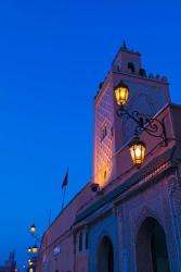 Mosque, Place Jemaa El Fna, Marrakesh, Morocco | Obraz na stenu