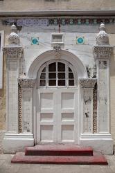 Stone Town, Zanzibar, Tanzania. Shia Ithnasheri Imambara Mosque Door. | Obraz na stenu