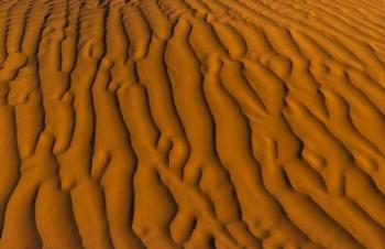 Natural sand patterns, Sahara, Douz, Tunisi, Africa | Obraz na stenu