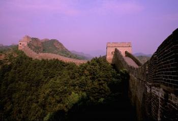 Morning View of The Great Wall of China, Beijing, China | Obraz na stenu