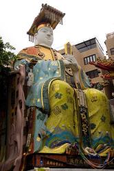 Seated figure, Goddess of Mercy temple, Hong Kong | Obraz na stenu