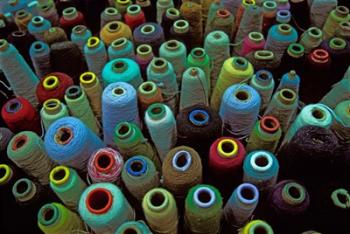 Spools of Yarn, China | Obraz na stenu