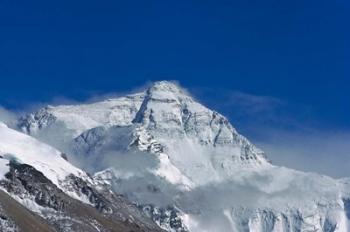 Snowy Summit of Mt. Everest, Tibet, China | Obraz na stenu