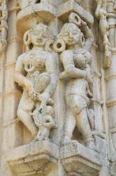 Ranakpur Jain Temple with Carving Between Ghanerao and Udaipur, Rajasthan, India | Obraz na stenu