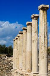 Israel, Bet She'an National Park, Columns | Obraz na stenu