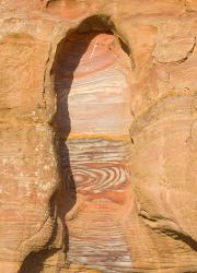 Rock texture of cave wall, Petra, Jordan | Obraz na stenu