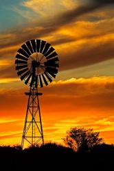 Windmill, Oodnadatta Track, Outback, Australia | Obraz na stenu