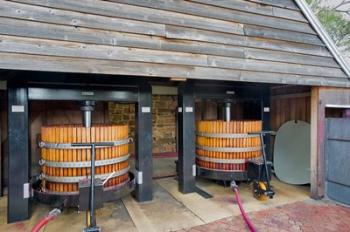 Australia, Barossa, Rockford Winery, hydraulic presses | Obraz na stenu